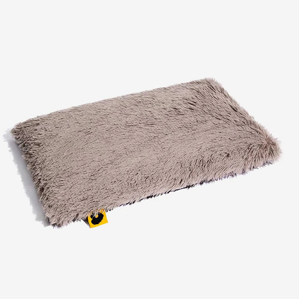 Tappetino per cani calmante in peluche rimovibile doppio lato a quadri classico