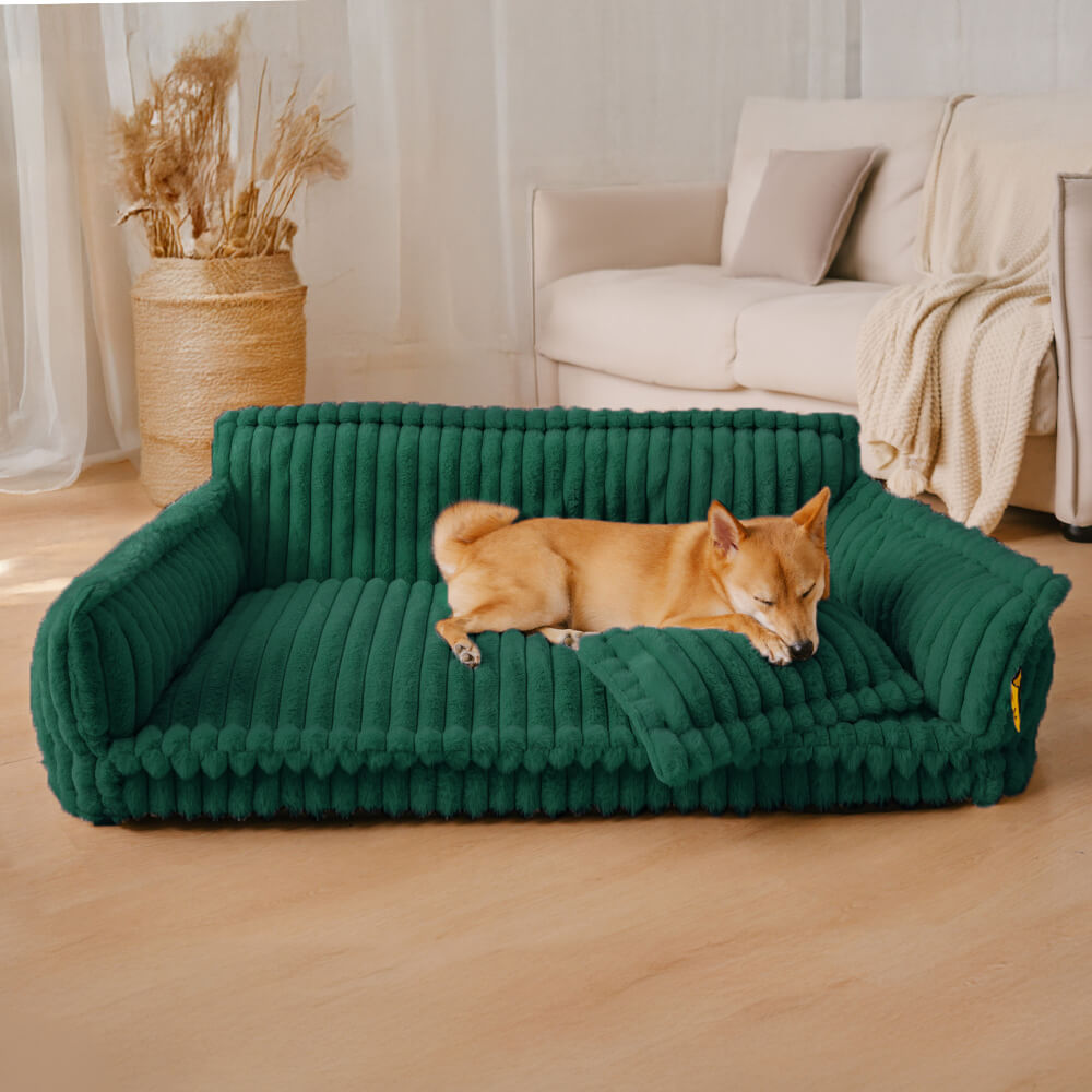 Grande cuscino lavabile per cani, morbido ortopedico, soffice divano letto per cani: sogno snoozy