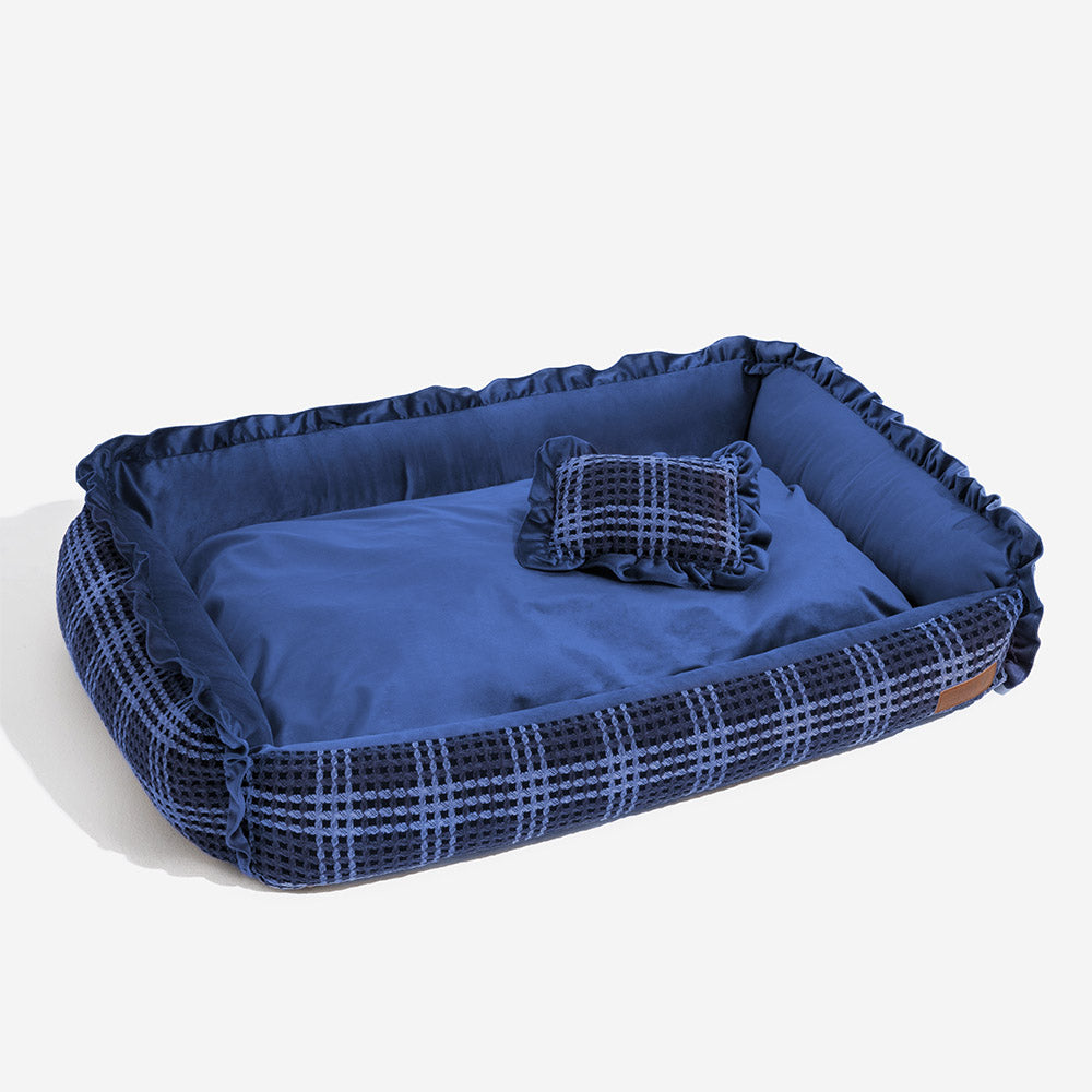 Classico lusso floreale lavabile accogliente cuscino per cani - Bliss Napper