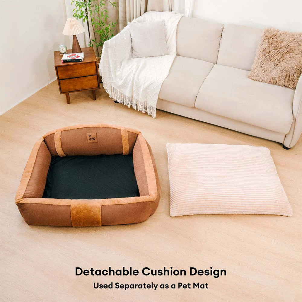 Divano per cani vintage grande accogliente e calmante