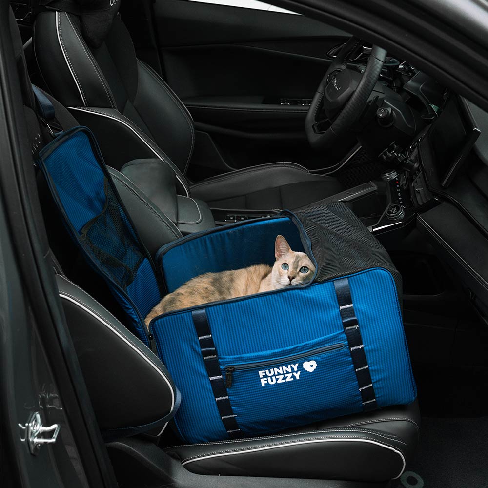 Seggiolino Auto Booster per Cani Sicuro Impermeabile e Trasportino per Animali - Gympet