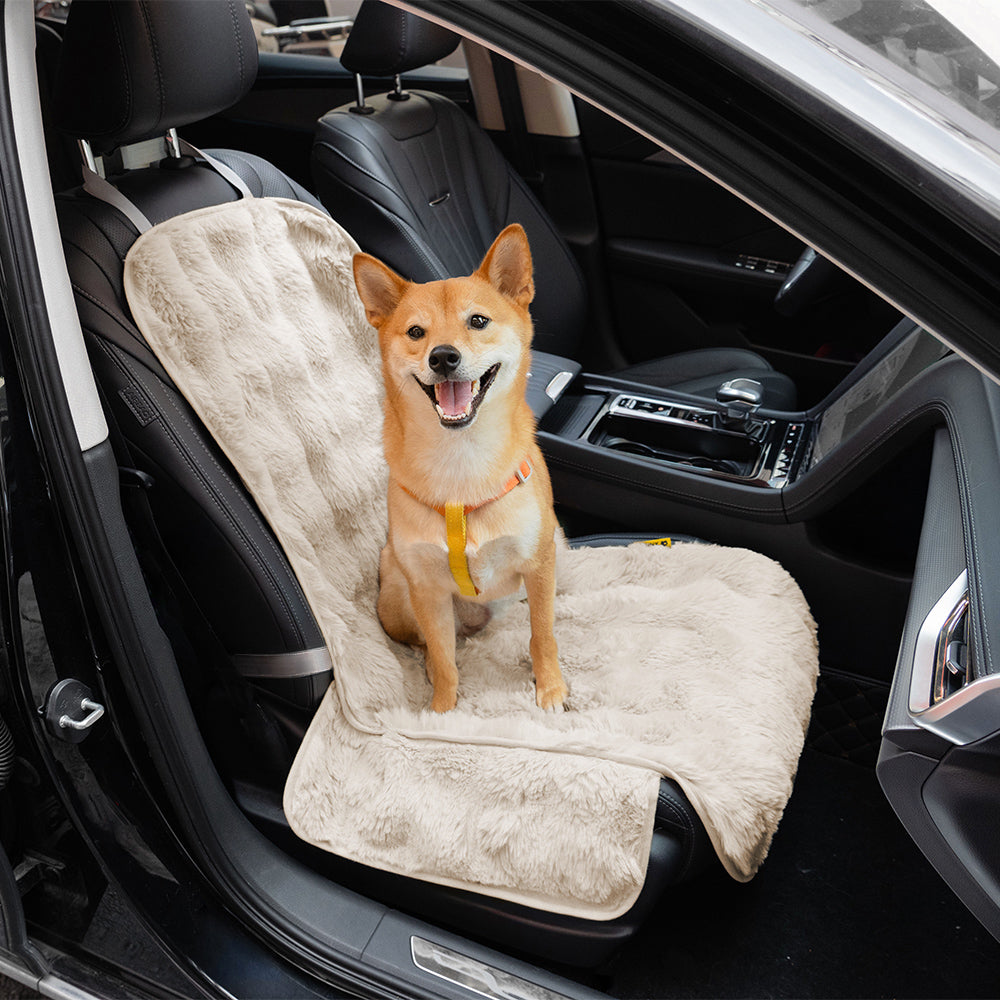 Couverture moelleuse et apaisante pour animaux de compagnie, housse de protection de siège de voiture - Surestep