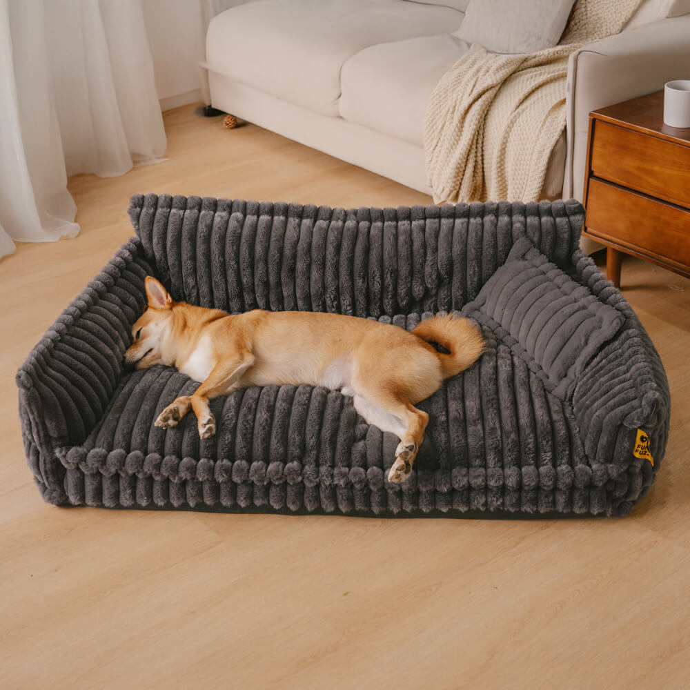 Grande cuscino lavabile per cani, morbido ortopedico, soffice divano letto per cani: sogno snoozy