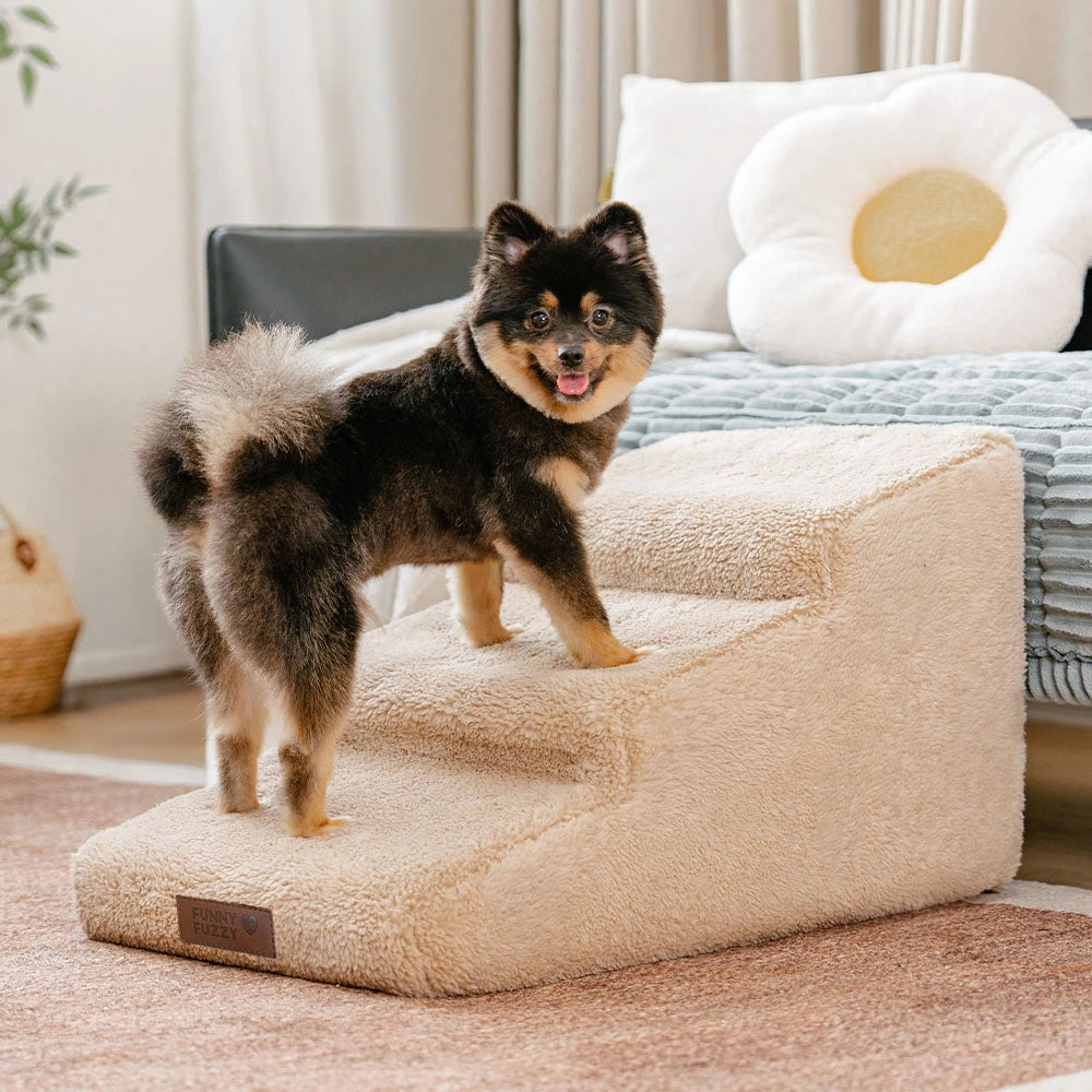 Rampa per cani morbida, scale per aiutare l'arrampicata per accedere al letto e al divano, protezione per le articolazioni.