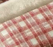 Letto ortopedico per cani staccabile in peluche a quadri vintage con cuscino - Puppy Snug