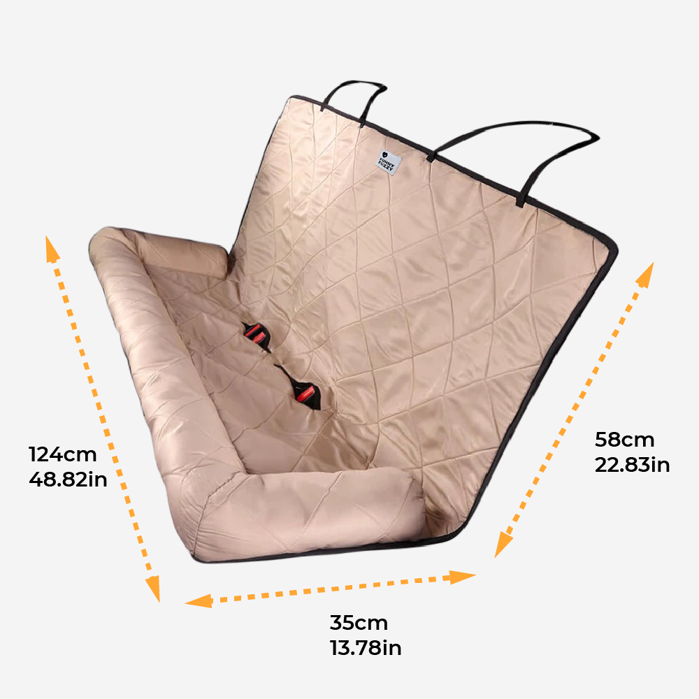 Letto per cani da auto