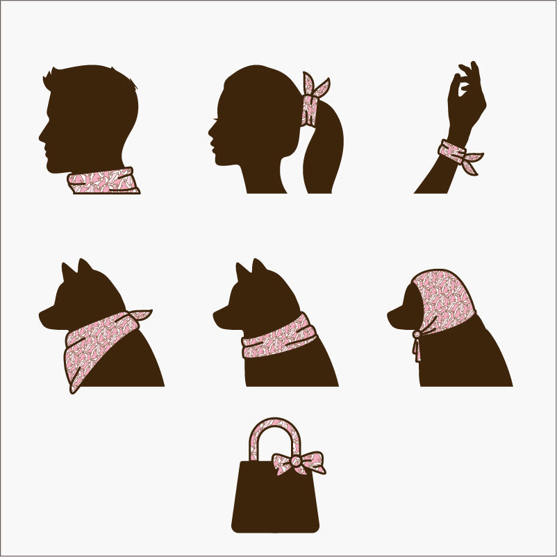 FUNNYFUZZY X Klarna Scarf per animali e umani