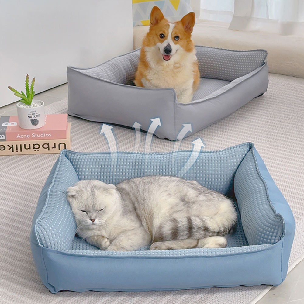 Divano letto per cani soffice, traspirante, rinfrescante e lavabile