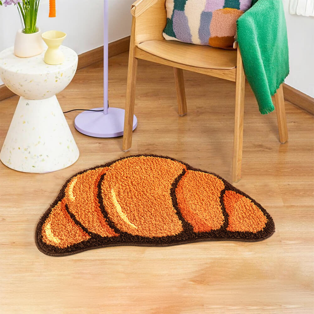 Croissant Microfiber Multi-Functional Decorative Non-Slip Rug Home Rug