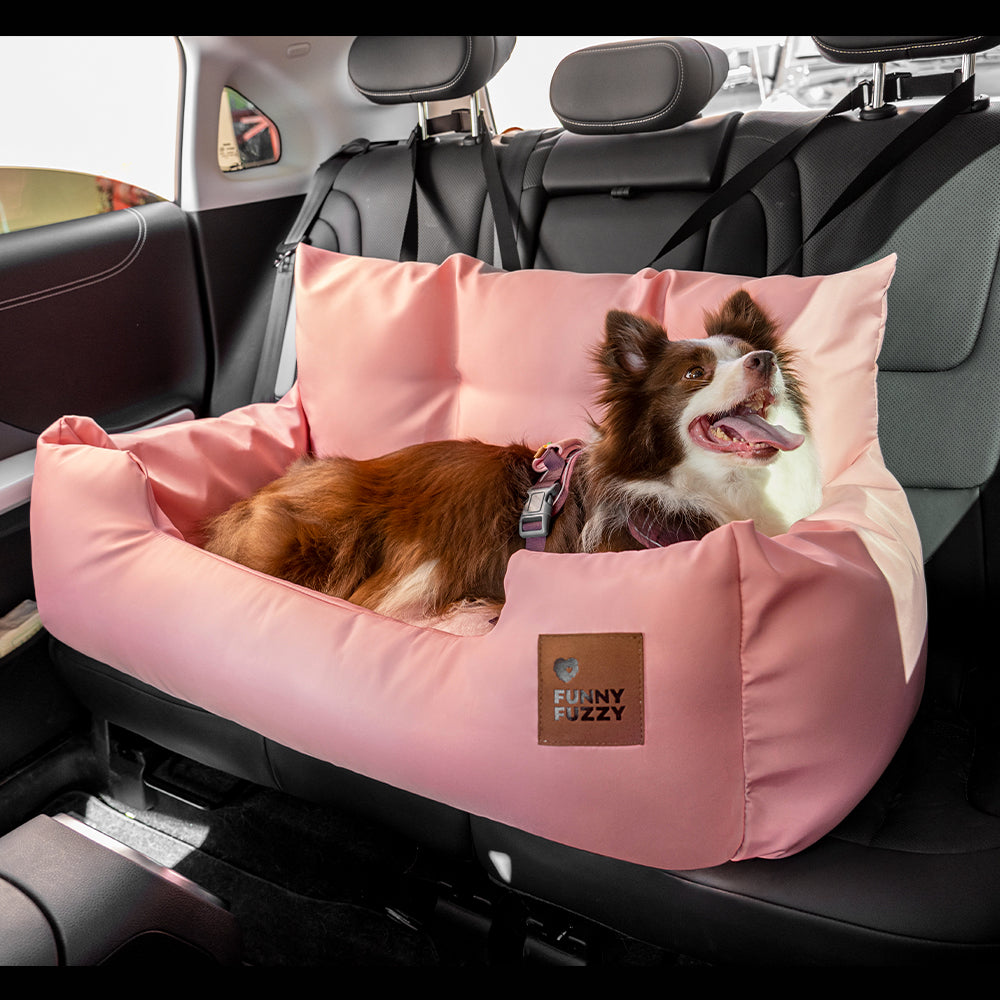 Cuscino da viaggio per la sicurezza impermeabile per cani di taglia media e grande per il sedile posteriore dell'auto