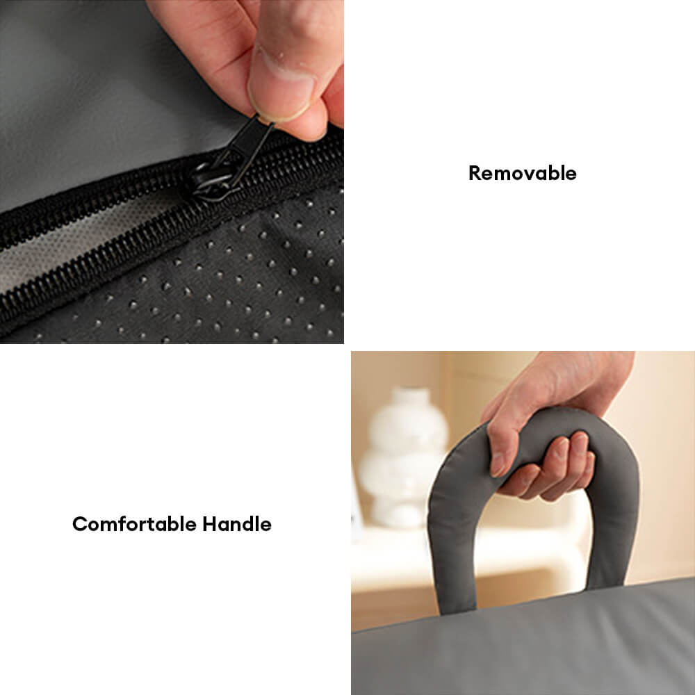Divano letto per cani e gatti moderno, impermeabile e confortevole con schienale.