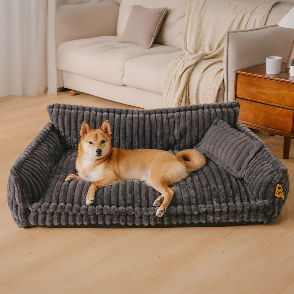 Grande cuscino lavabile per cani, morbido ortopedico, soffice divano letto per cani: sogno snoozy