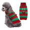 Weihnachts-Rentier-warmer Rollkragen-Hunde-Strickpullover