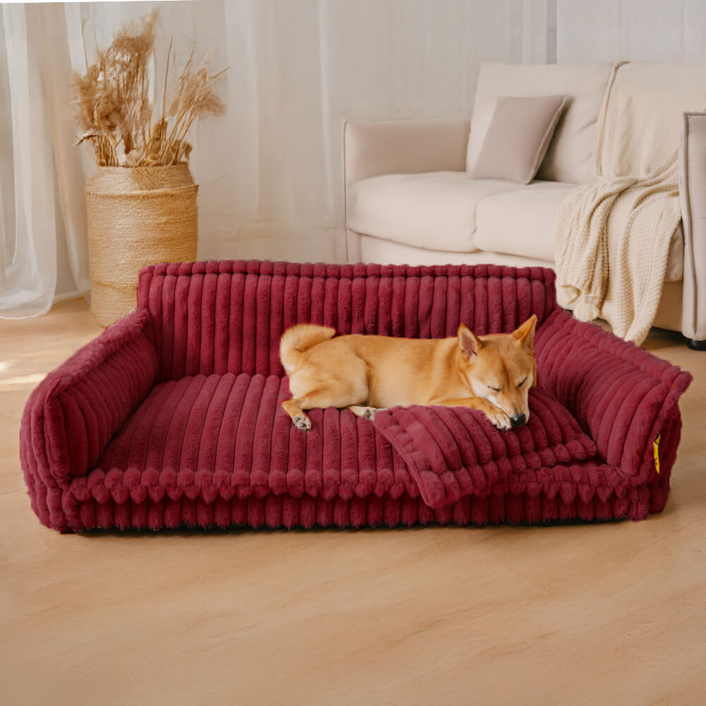 Grande cuscino lavabile per cani, morbido ortopedico, soffice divano letto per cani: sogno snoozy