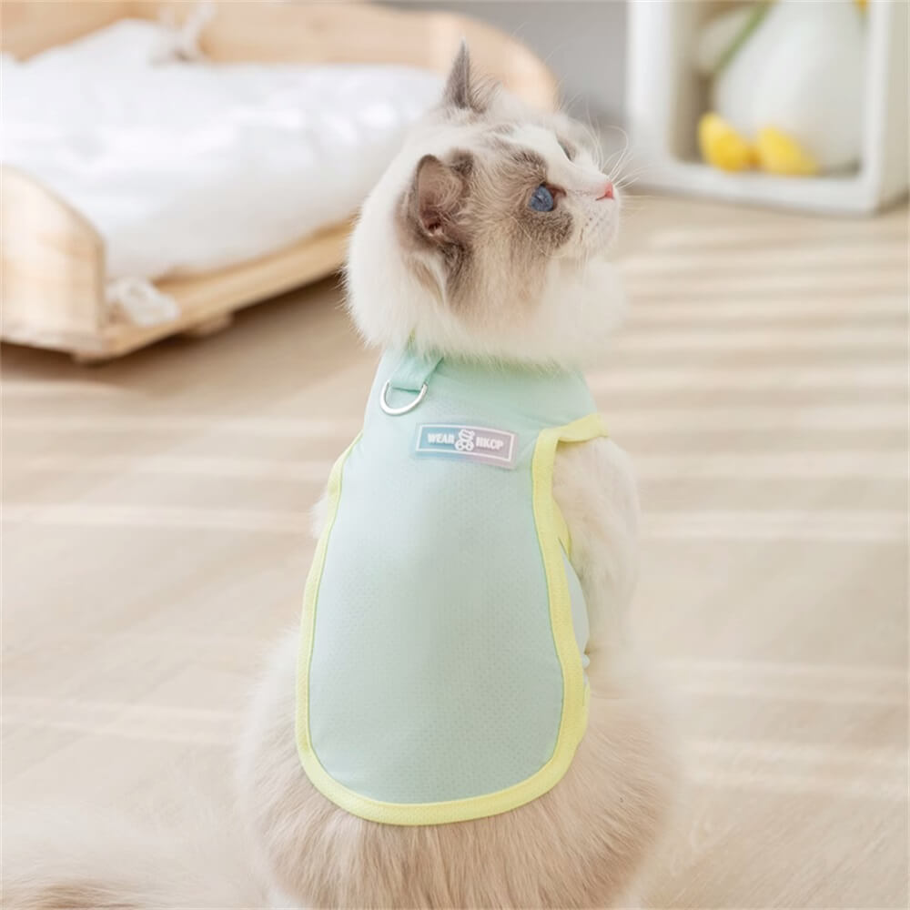 Pet Sun Protection Cooling Vest Summer Lightweight Pet Clothes for Small Dogs