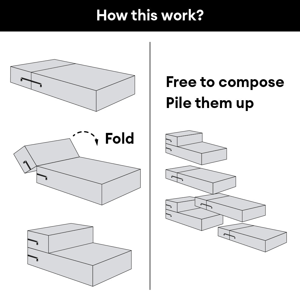 Blocco pieghevole multi-livello in chenille resistente ai graffi per cani