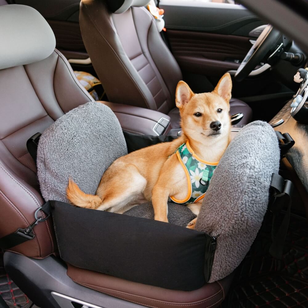 Protezione per cuccioli di sicurezza da viaggio Lettino per seggiolino auto per cani di grandi dimensioni