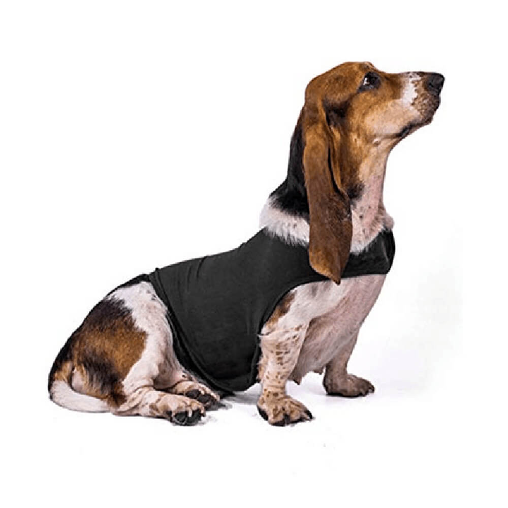 Pet dog clothes solid color functional comfort clothing frightened emotions calm anxiety jacket