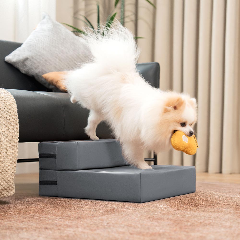 Scala per animali domestici modulare multi-livello in PU impermeabile e lavabile