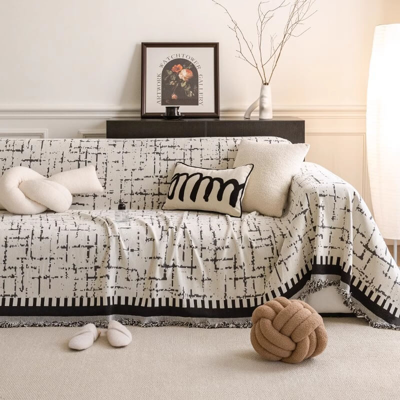 Copertura per divano multifunzionale comfort traspirante e antiscivolo per tutte le stagioni