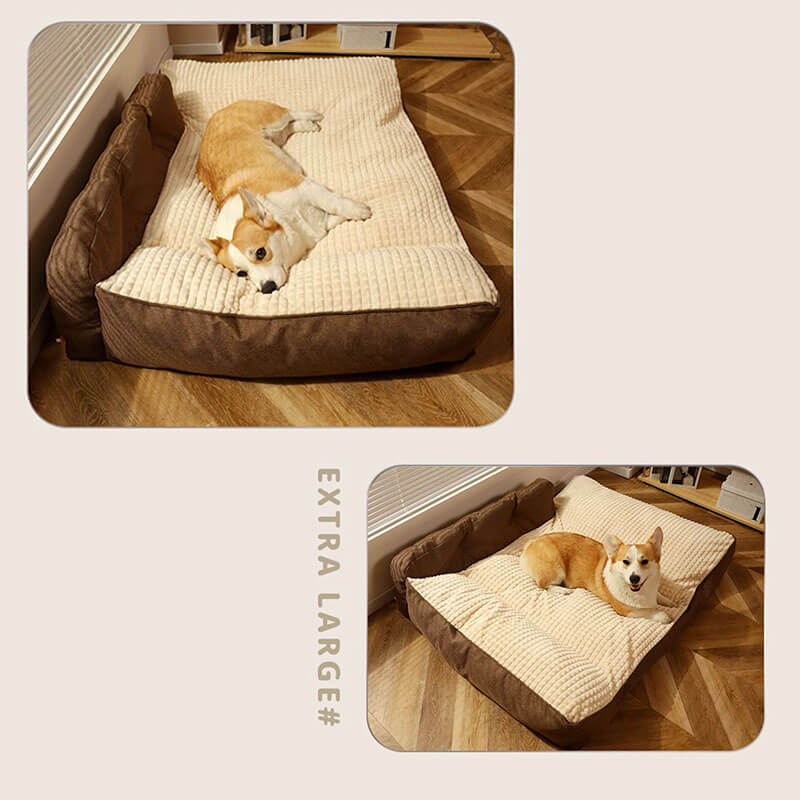 Cuscino per gatti e cani grande e spessito, lavabile, per tutte le stagioni