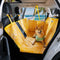 Wasserdichter Hunde-Autositzbezug mit Areca-Palmen-Print – tropischer Charme