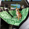 Wasserdichter Hunde-Autositzbezug mit Areca-Palmen-Print – tropischer Charme