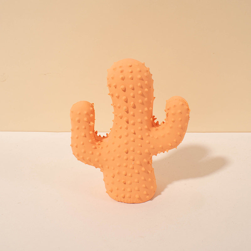 Giocattolo per cani a forma di cactus che squeaka
