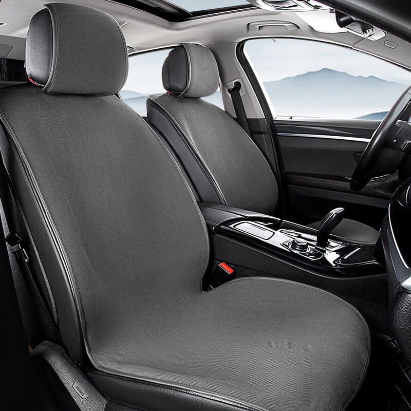 Copertura del sedile anteriore dell'auto in chenille, anti-graffio, traspirante, set completo di protezione