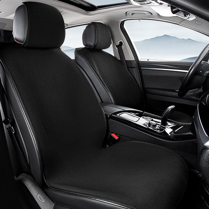 Copertura del sedile anteriore dell'auto in chenille, anti-graffio, traspirante, set completo di protezione