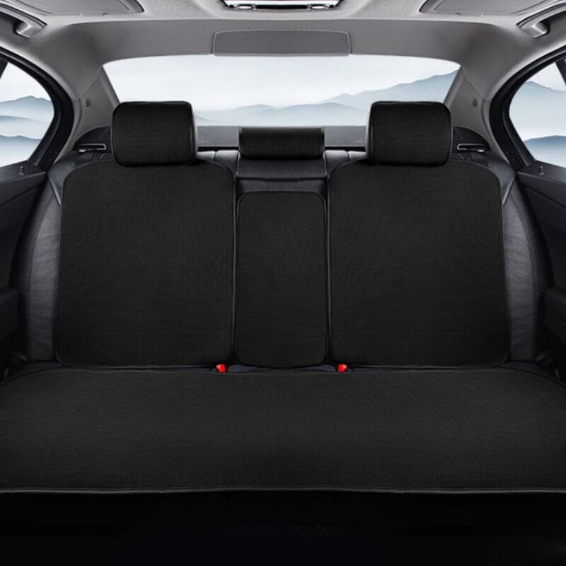 Copertura del sedile anteriore dell'auto in chenille, anti-graffio, traspirante, set completo di protezione