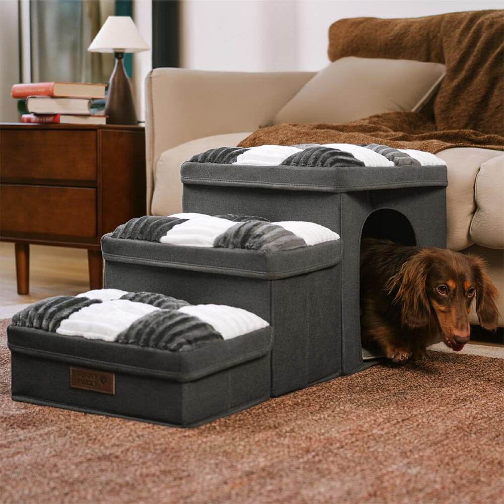 Fluffy Fuzzy Calming Dog Bed Sofa Protector Pet Mat Home Bundle