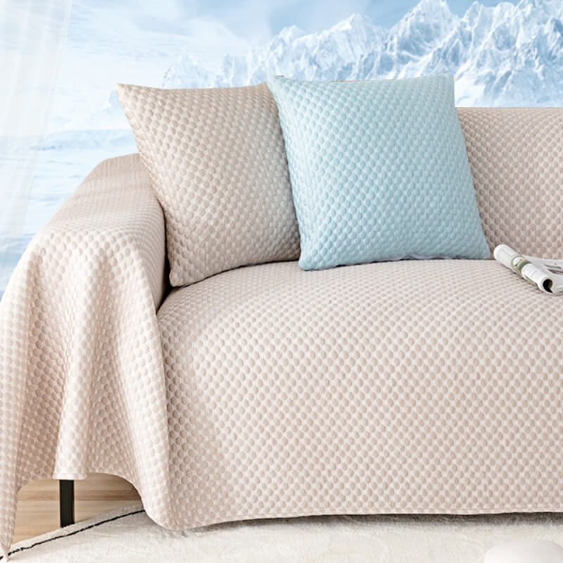 Protezione antigraffio per divano traspirante in seta di ghiaccio rinfrescante