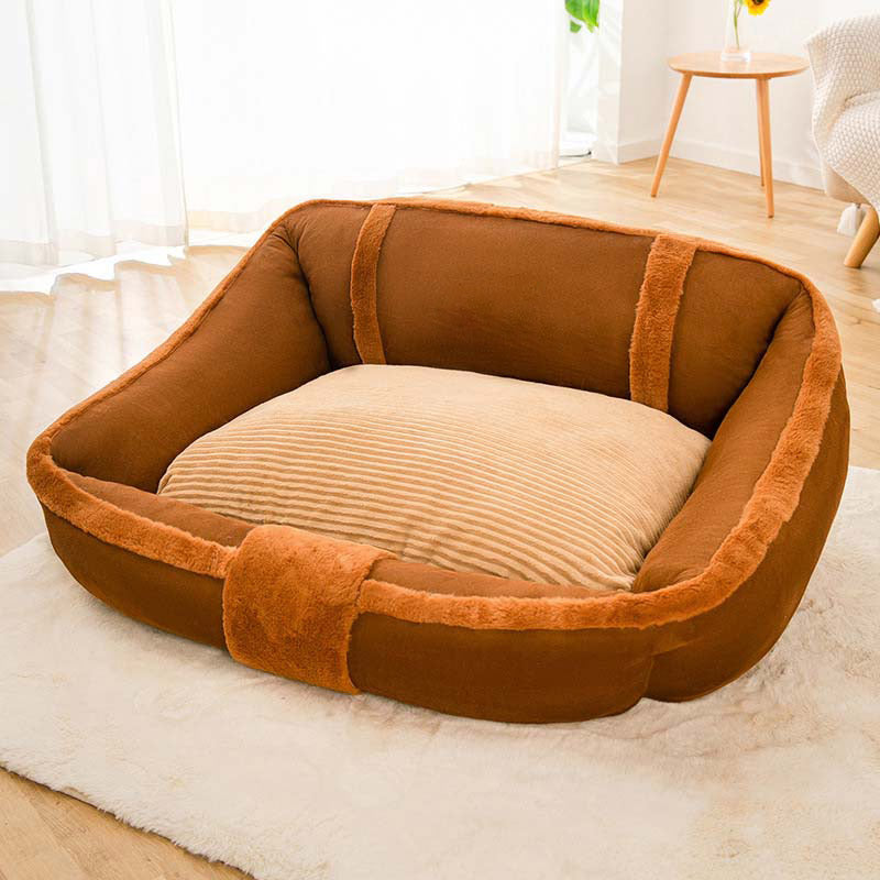Divano per cani vintage grande accogliente e calmante