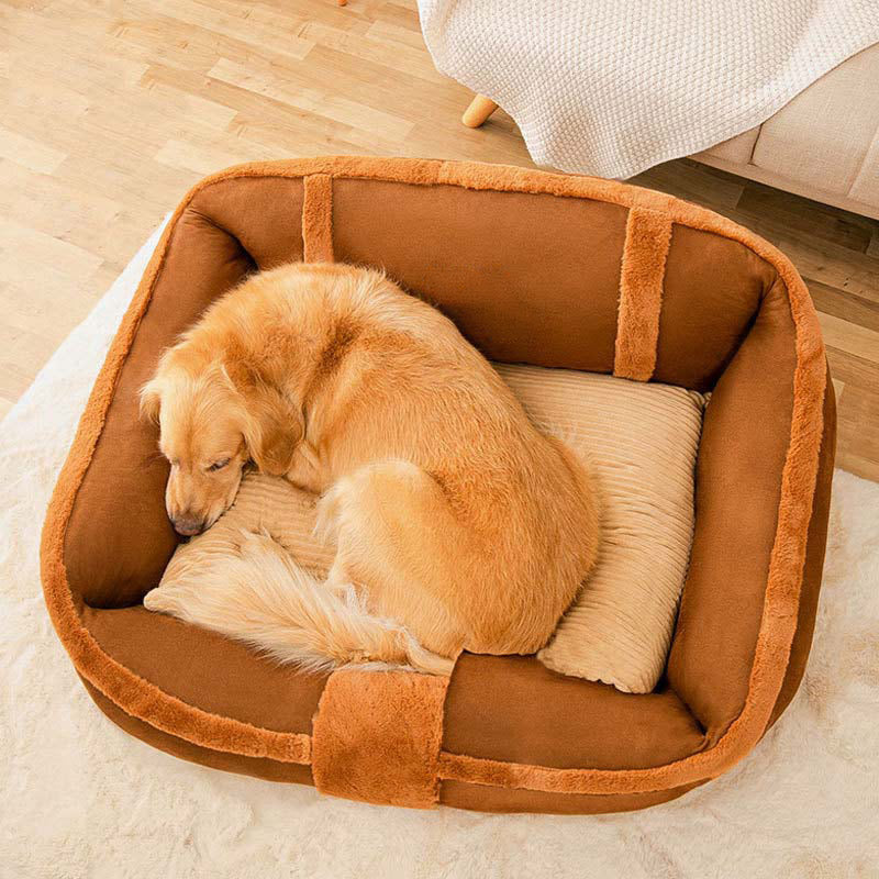 Divano per cani vintage grande accogliente e calmante
