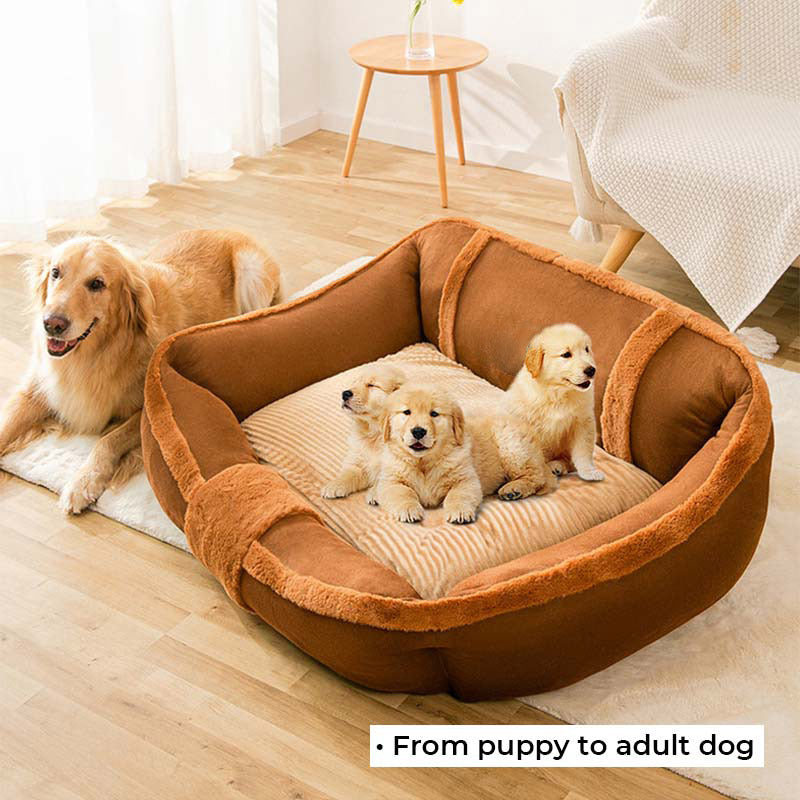 Divano per cani vintage grande accogliente e calmante