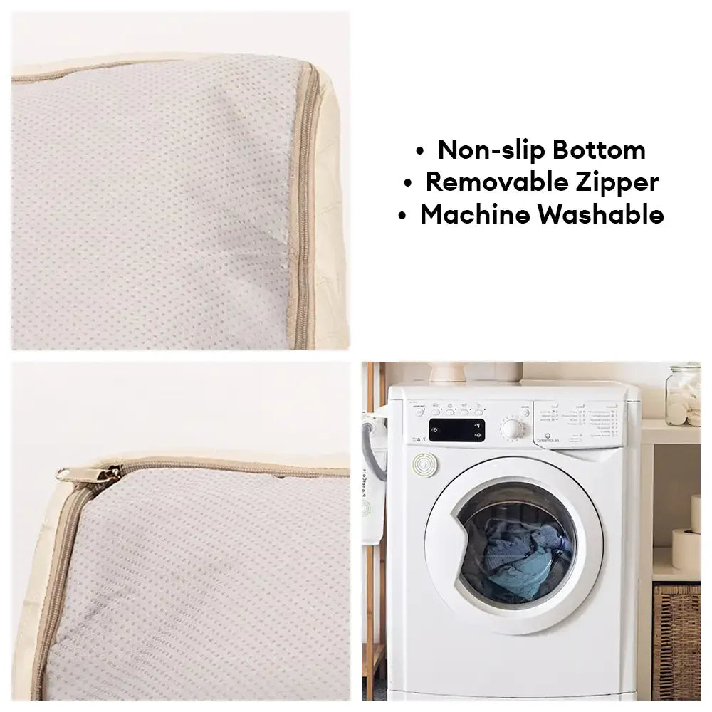 Letto quadrato per cani in pelle sintetica Cozy Diamond per cuccioli