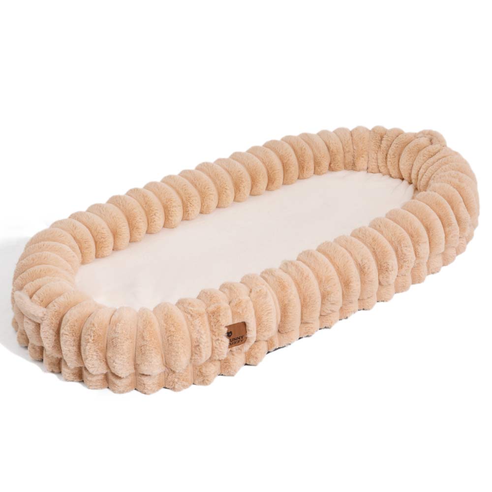 Cuscino per cani umano a ciambella super grande e morbido - Culla Coccola