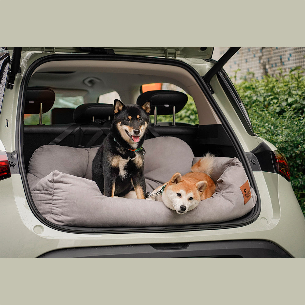 Letto per cani da auto