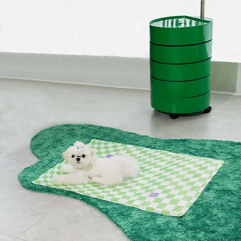 Tapis d'été pour animaux de compagnie Diamond, tapis de lit rafraîchissant pour chien