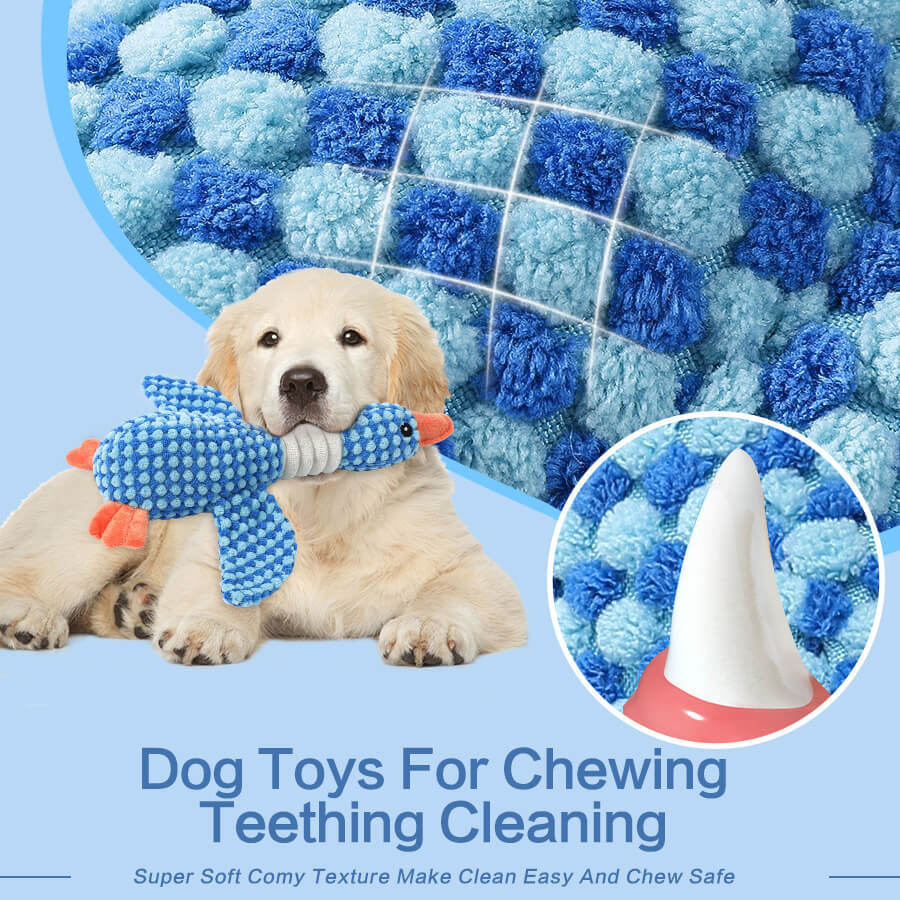 Giocattolo per cani resistente alla masticazione con squeaker - Uccello