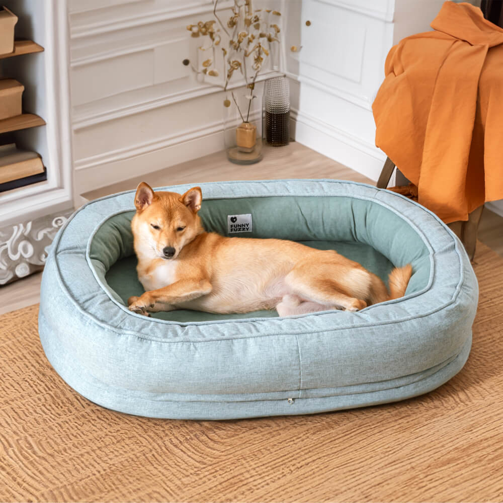Letto ortopedico per cani a ciambella fluffy