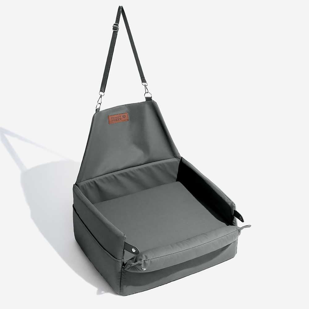 Seggiolino per cani elevato in ecopelle deluxe - Urban Voyager