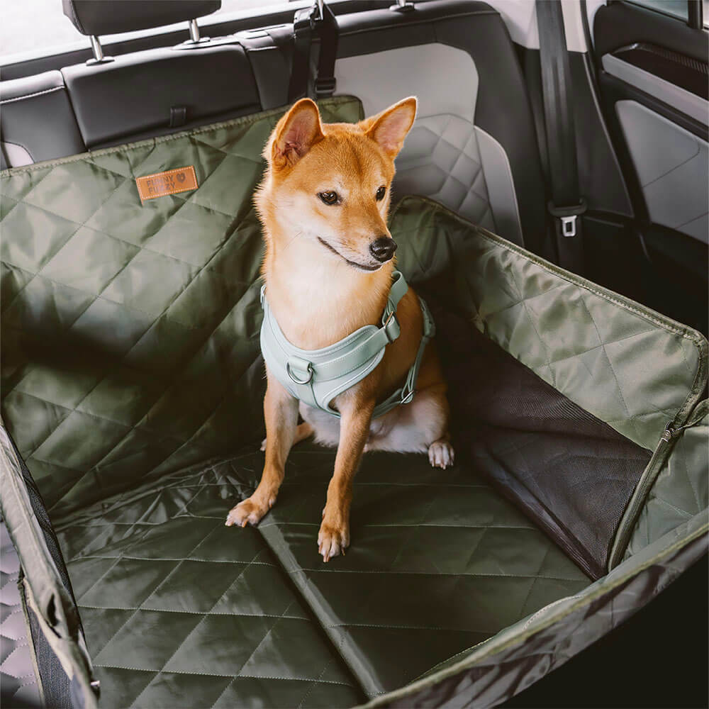 Estensore per il sedile posteriore dell'auto impermeabile per cani extra stabile al viaggio