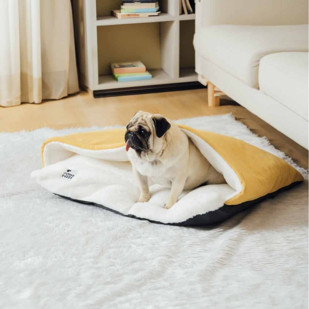 Sacco a pelo per cucciolo super morbido e soffice, letto per cani.