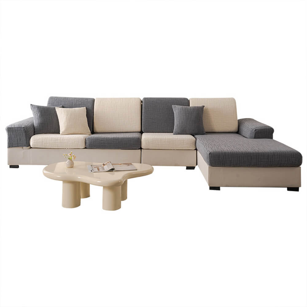 Copertura Magica Completa per Divano in Jacquard Pile Traspirante e Assorbente del Sudore, Amica della Pelle