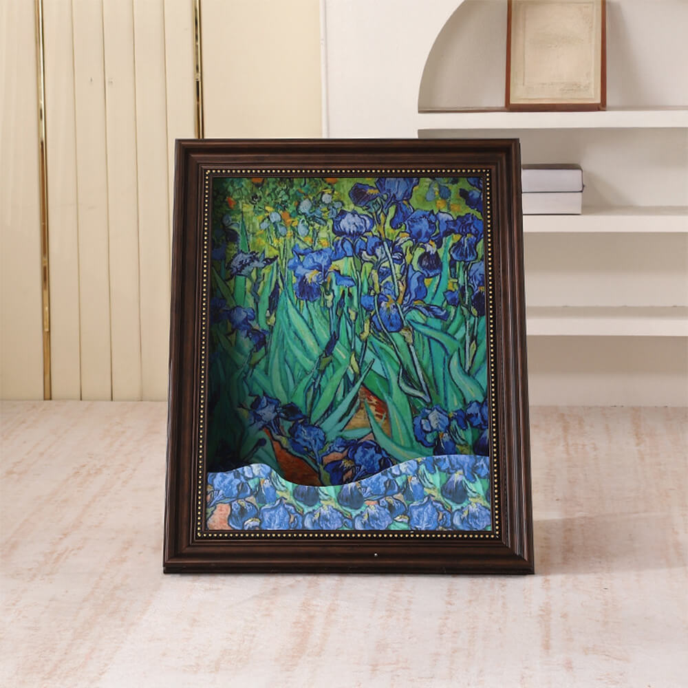 Artigianato Decorativo Ispirato alla Pittura ad Olio Classica Letto per Gatti Graffiato 3D