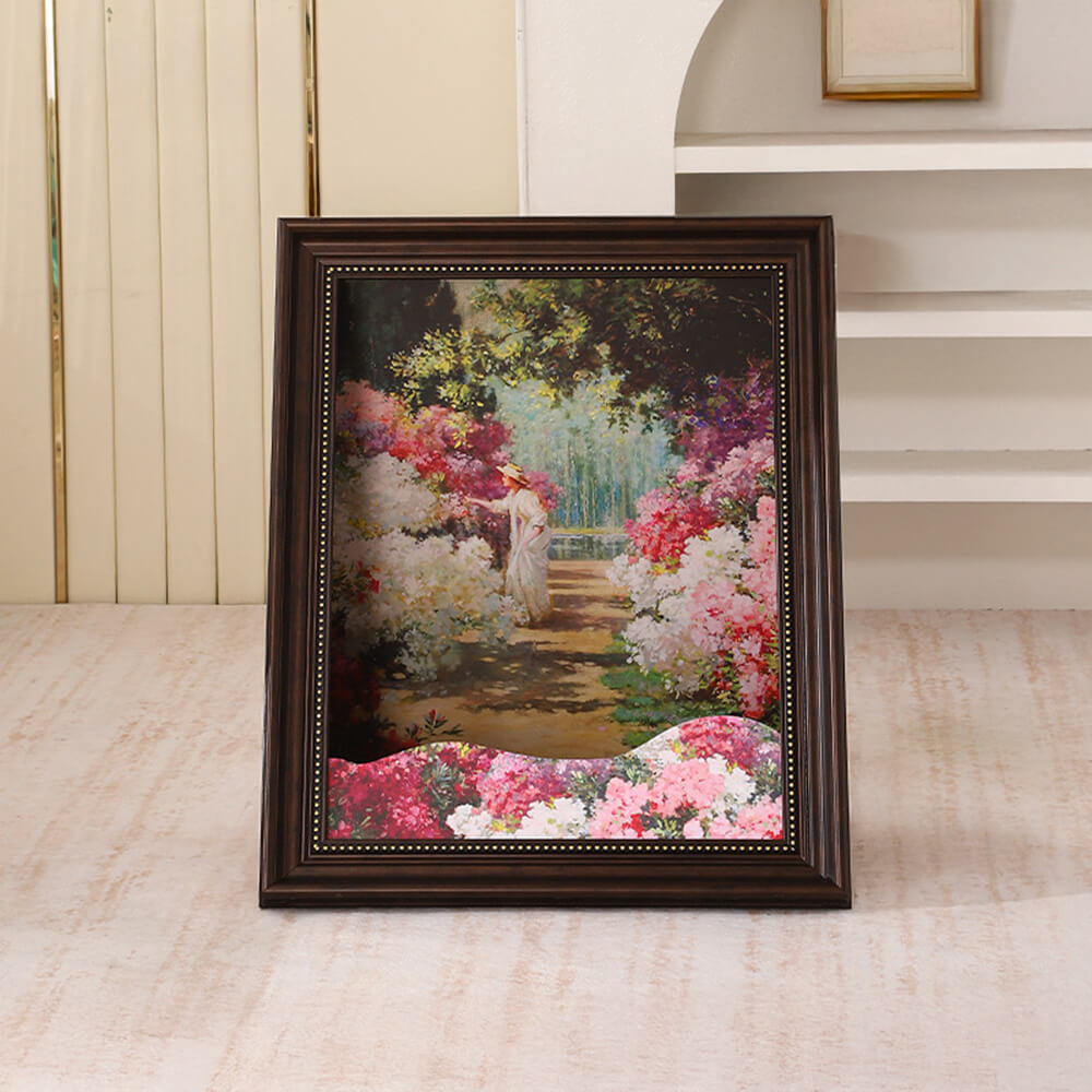 Artigianato Decorativo Ispirato alla Pittura ad Olio Classica Letto per Gatti Graffiato 3D