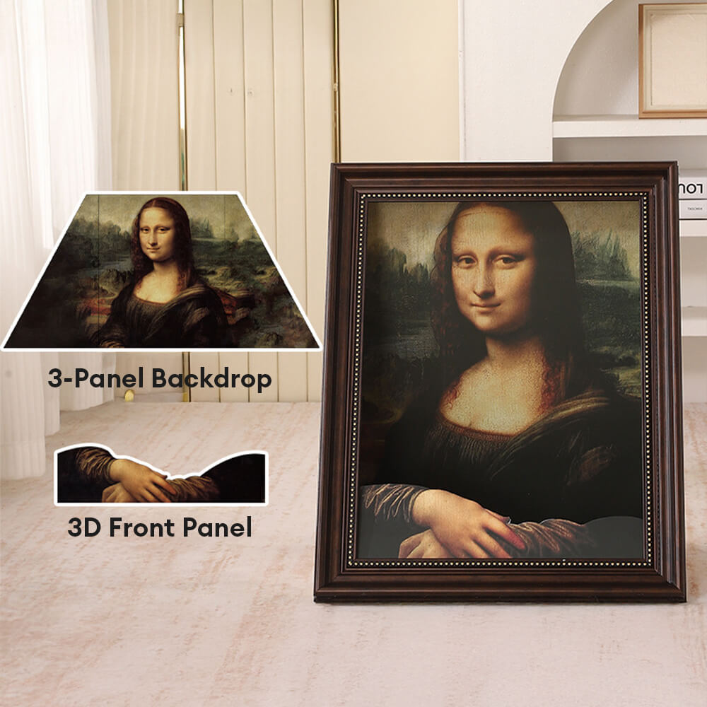 Artigianato Decorativo Ispirato alla Pittura ad Olio Classica Letto per Gatti Graffiato 3D