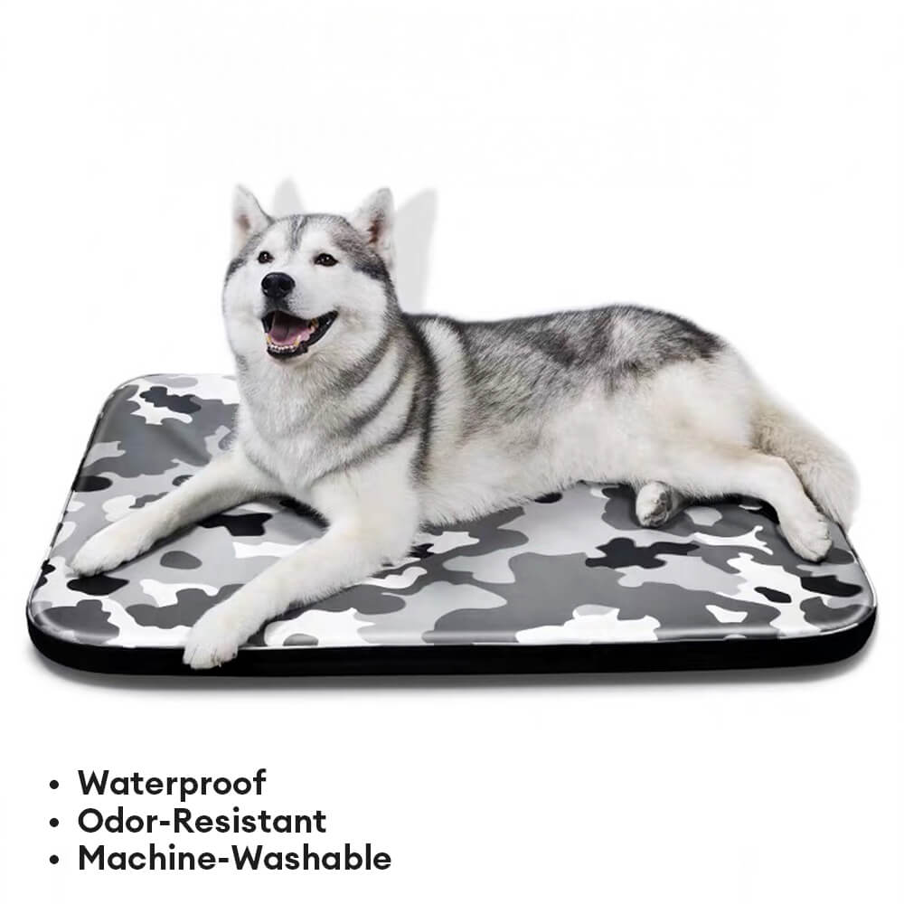 Tappetino per cani moderno in pelle sintetica impermeabile, resistente agli odori e ai peli.